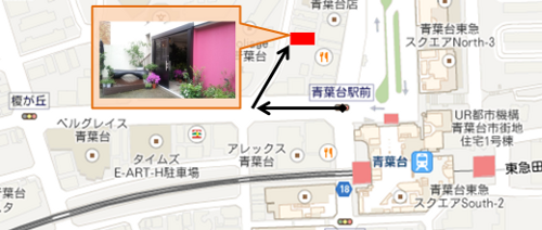 青葉台ガーデン 店舗情報 地図